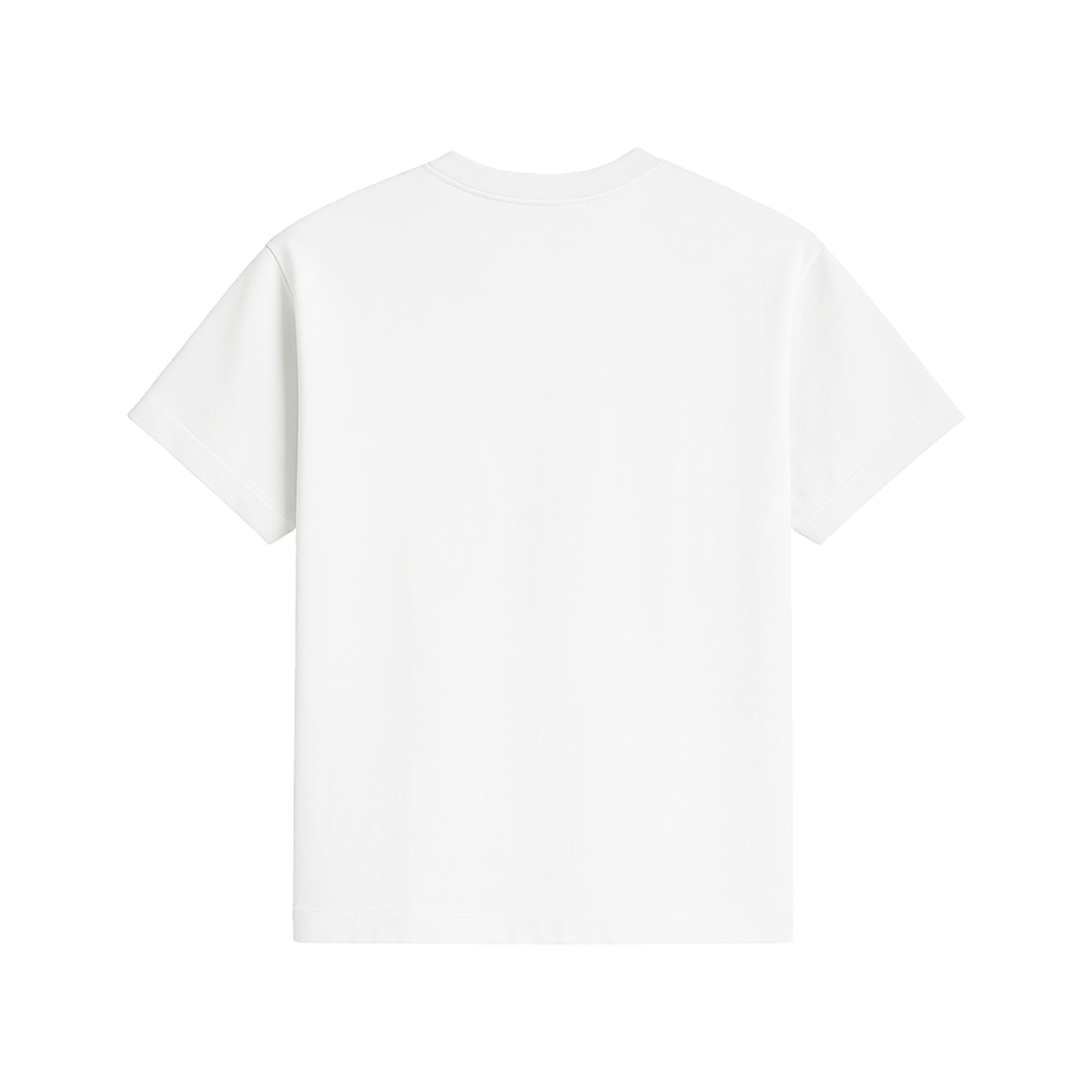 “C.” White Cotton T-Shirt